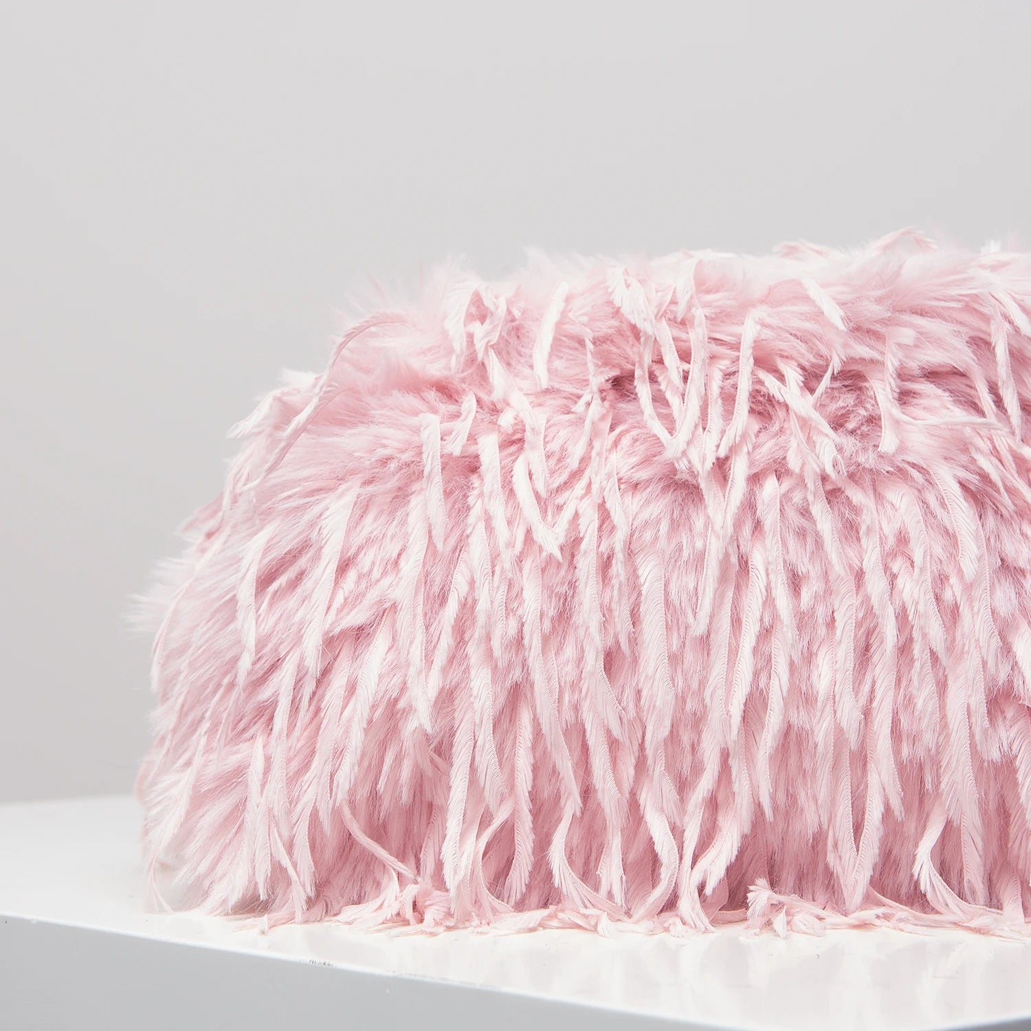 Trendy Dopamine-Style Plush Clutch - Y2K Candy-Colored Purse for Chic Evenings