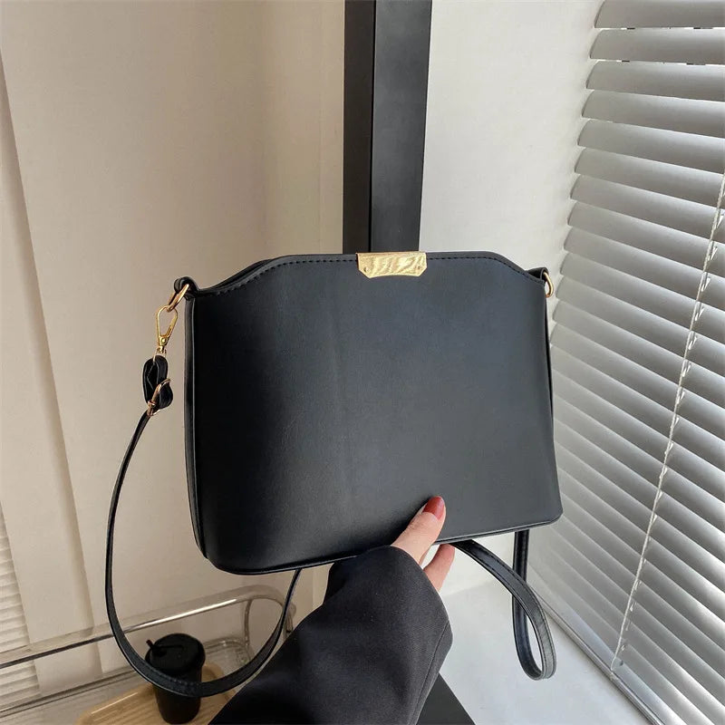 Trendy Candy Color Women's Messenger Bag - Casual Shell Shoulder & Crossbody Handbag for Parties