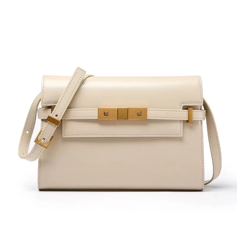 Chic Manhattan Handbag: Retro-Inspired Underarm Baguette Bag for a High-End Look