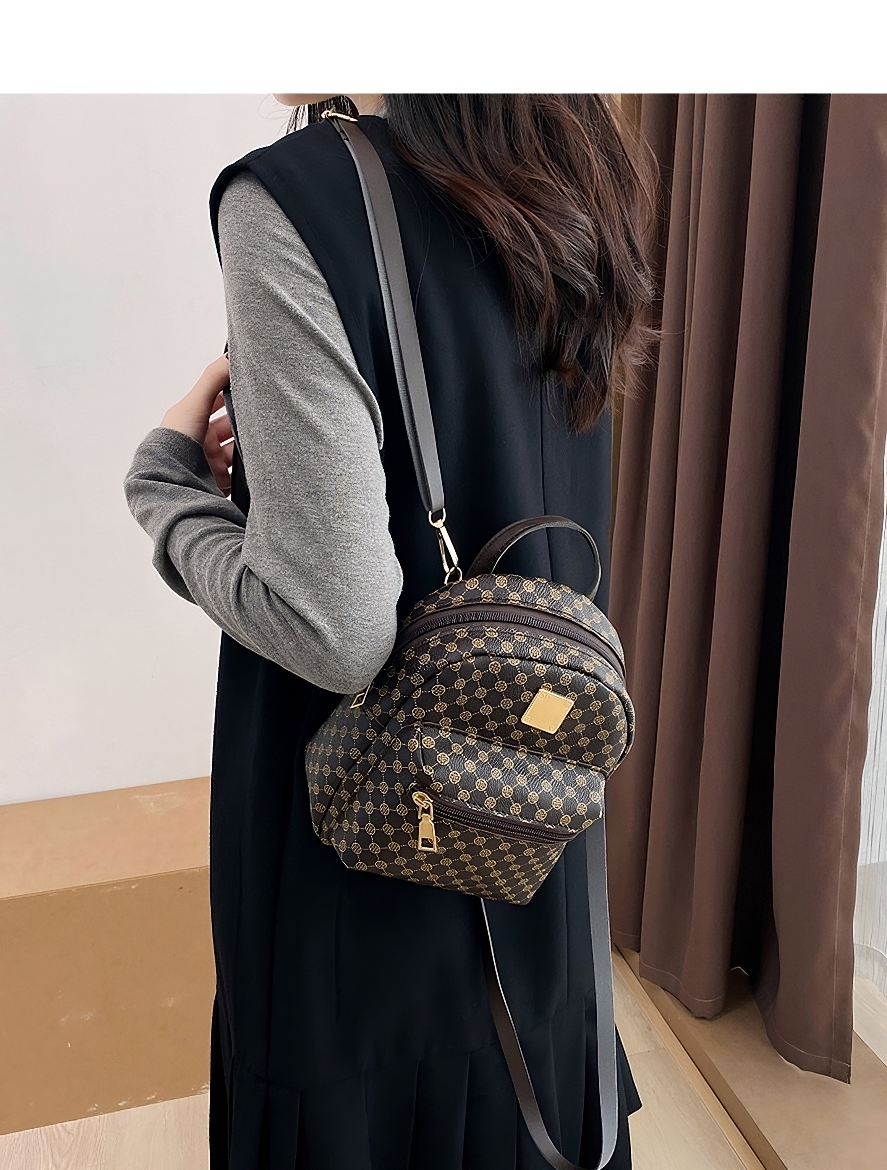 Trendy Chic Cat Pattern PU Leather Crossbody Bag - The Stylish Handbag Every Fashion-Forward Woman Needs