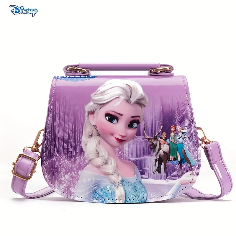New Kindergarten Girl Frozen Princess Shoulder Bag Children Cartoon Elsa Handbags Travel Outlet Crossbody Bag