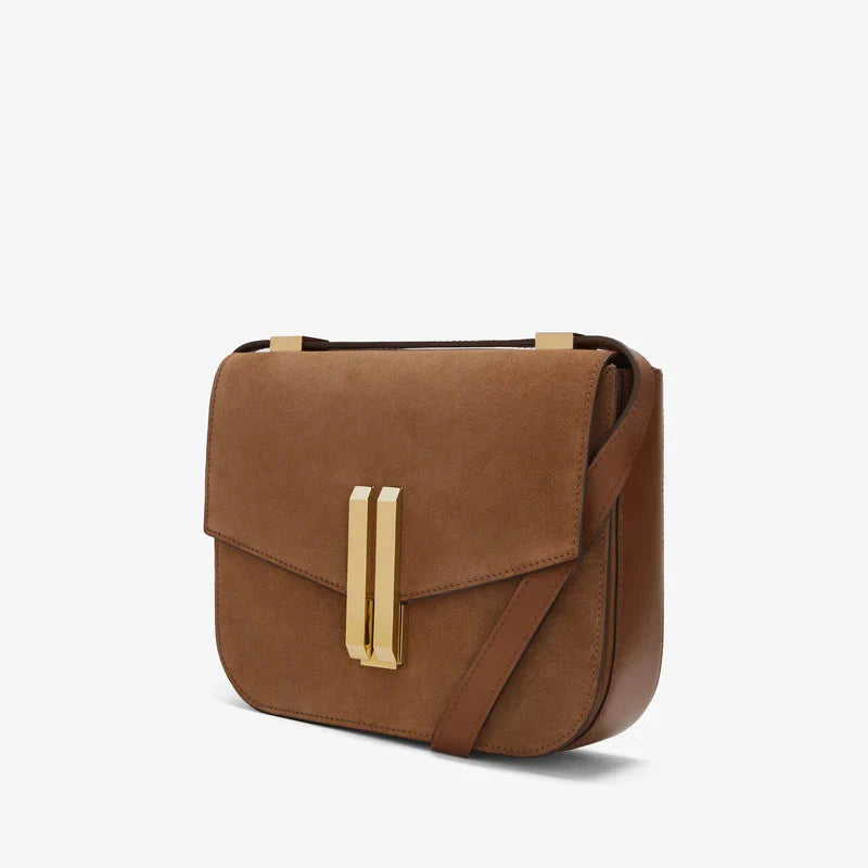 New Autumn and Winter Commuter Women'S Suede Tofu Bag, Small Square Bag, Niche Design Single-Shoulder Crossbody Bag