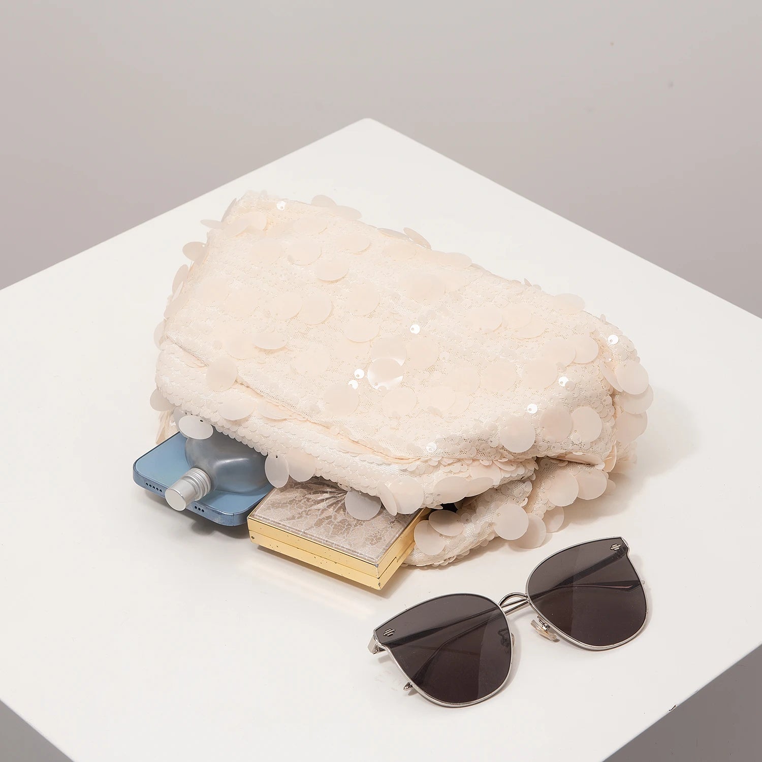 Glamorous Sequin Clutch Bag for Women - Perfect for Bridal Parties, Prom Dresses & Elegant Weddings