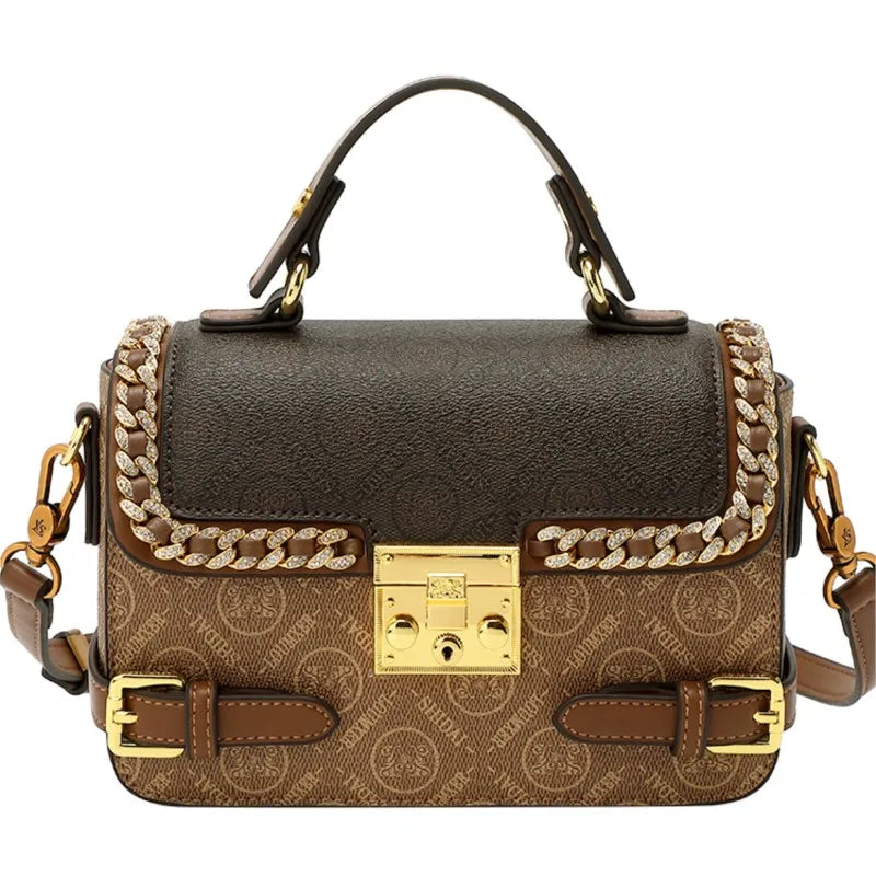 Elevate Your Style: 2024 Autumn/Winter Luxury Genuine Leather Handbag - Chic Crossbody & Shoulder Bag for Women