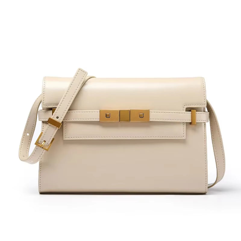 Chic Manhattan Handbag: Retro-Inspired Underarm Baguette Bag for a High-End Look