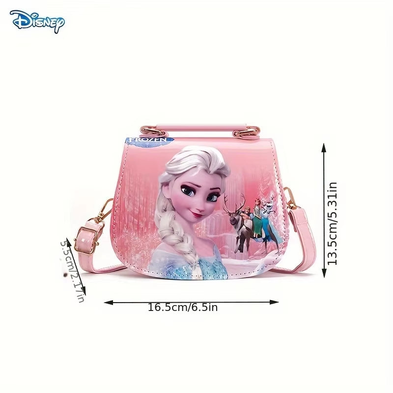 New Kindergarten Girl Frozen Princess Shoulder Bag Children Cartoon Elsa Handbags Travel Outlet Crossbody Bag