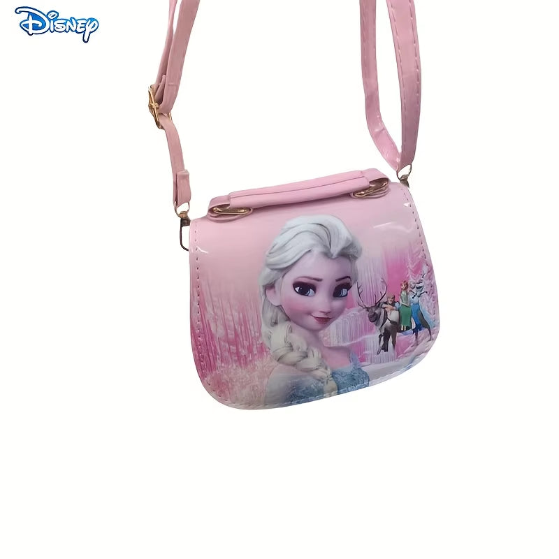 New Kindergarten Girl Frozen Princess Shoulder Bag Children Cartoon Elsa Handbags Travel Outlet Crossbody Bag