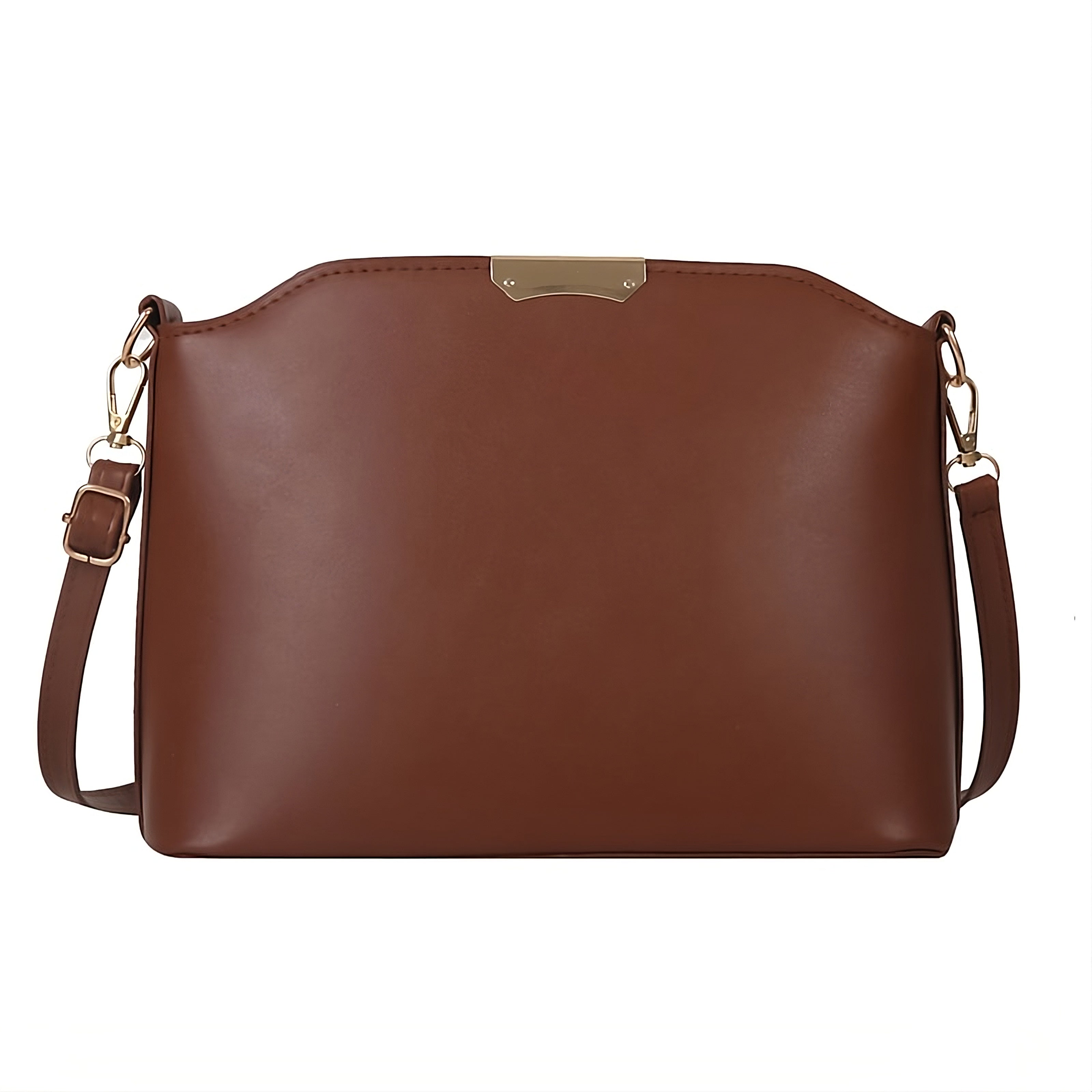 Elevate Your Style with the Chic Candy Color Women's Messenger Bag - Perfect for Shoulder or Crossbody Wear!